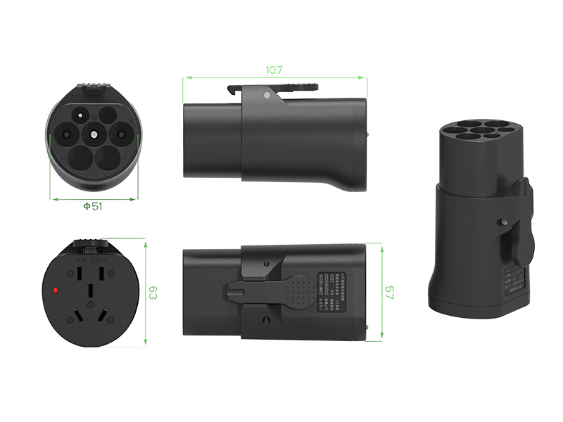 國標交流V2L放電插頭（10A）